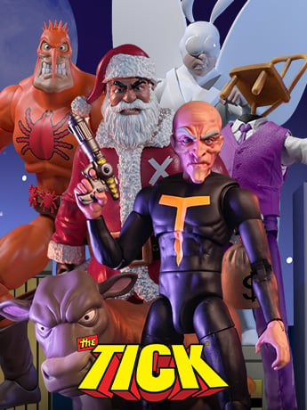 The Tick Longbox Heroes Prestige Wave 2: The Terror & Man-Eating Cow, and Multiple Santa Unlocked!