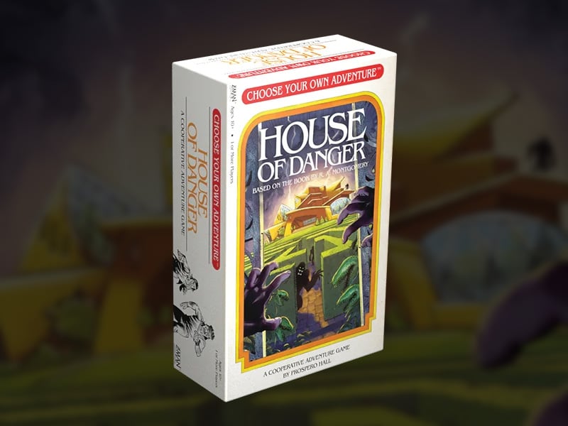 Z-Man Games: Choose Your Own Adventure House of Danger & More!
