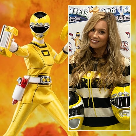 Power Rangers Turbo FigZero Yellow Turbo Ranger 1/6 Scale Figure