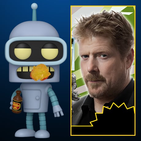 Futurama Pop! Animation #1757 Specialty Series Bender (Glow-in-the-Dark) (Chase)