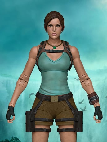 Tomb Raider: Legacy of Atlantis McFarlane Elite Edition Lara Croft Deluxe Action Figure