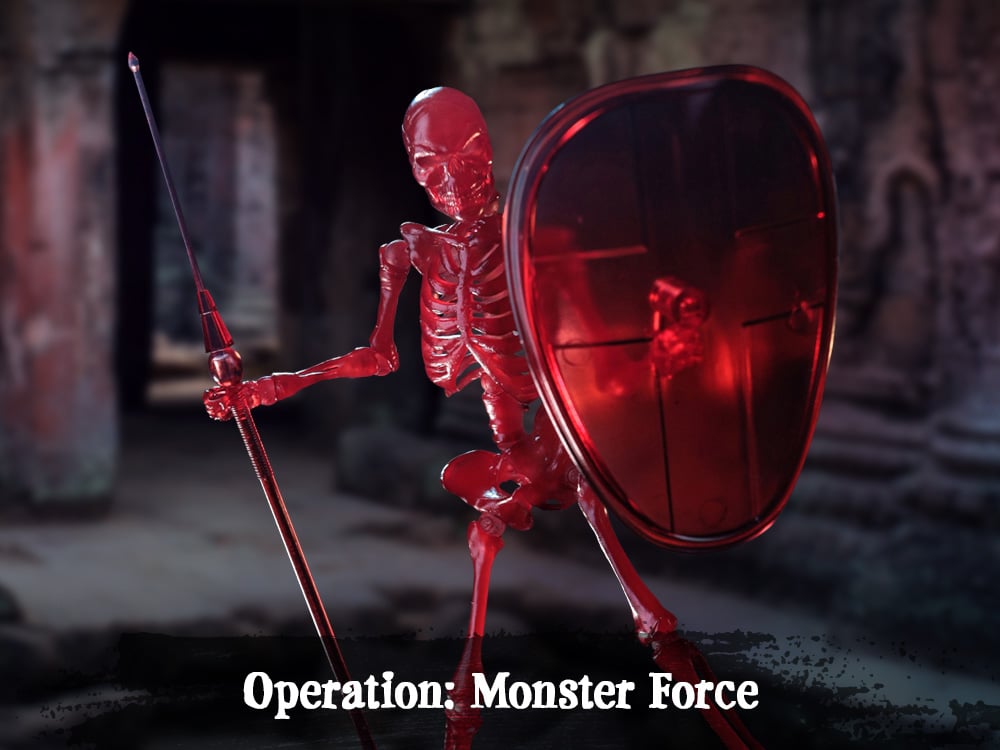 Operation: Monster Force 1/12 Scale Action Figure
