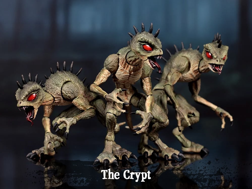 The Crypt: Chupacabras 1/12 Scale Action Figure Three-Pack