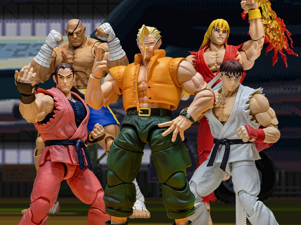 In Stock! Street Fighter Alpha 3 Storm Arena 1/12 Scale Action Figures & More!