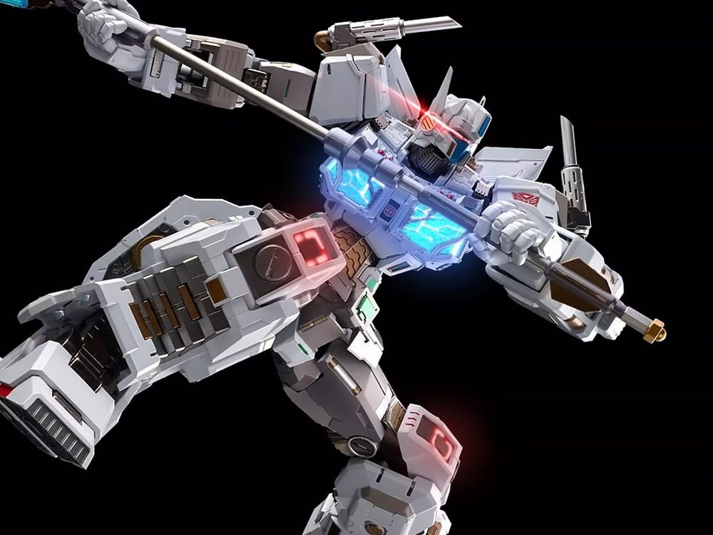 50% Off & In Stock! Transformers Kuro Kara Kuri Ultra Magnus (White Ver.) Action Figure