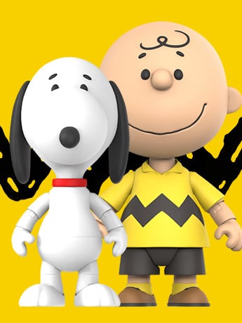 Peanuts Deluxe Snoopy (Flying Ace) & Charlie Brown (Ghost Sheet) Action Figures & More!