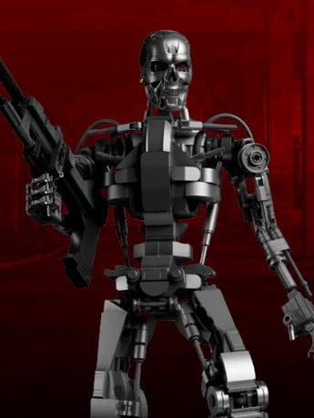 The Terminator T-800 Building Block Sets