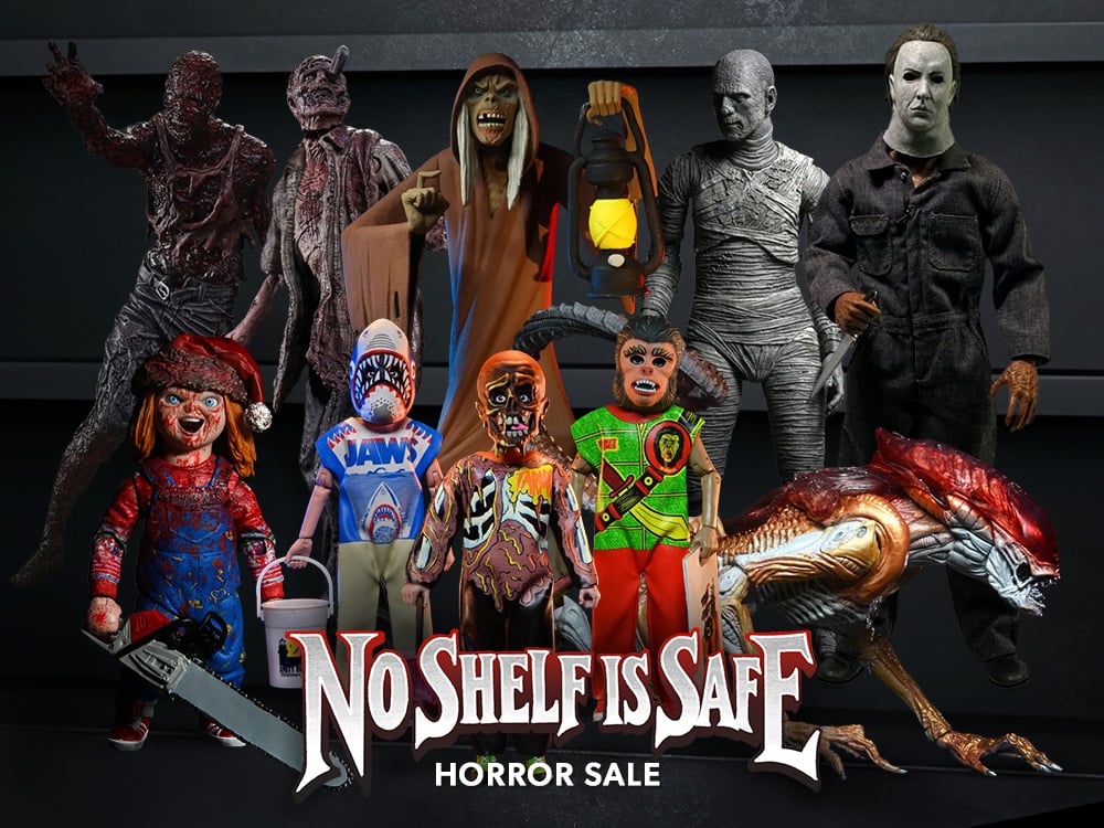 No Shelf Is Safe! Horror Sale