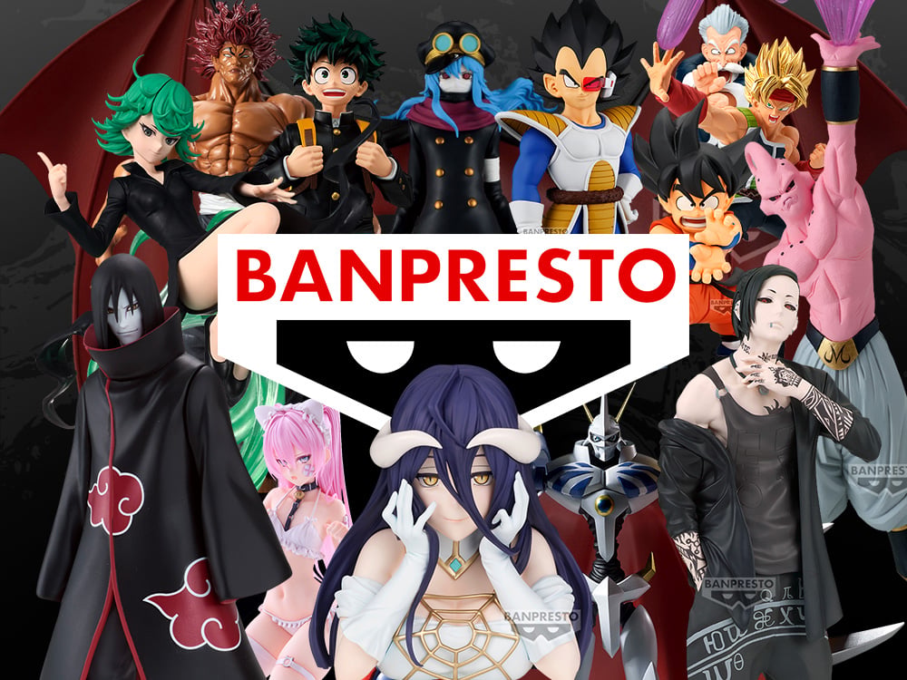 Banpresto: Dragon Ball, Overlord, Digimon, One Piece, Rurudo, Baki, One-Punch Man & More!