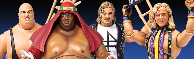Wrestling's Heels and Faces Pinnacle Collection Action Figures