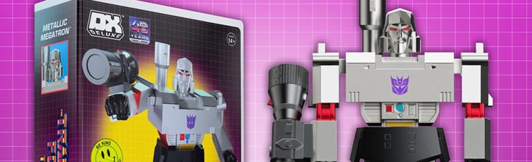 The Transformers: The Movie Deluxe Megatron (Metallic) Deluxe Action Figure (VHS)