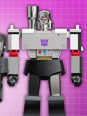 The Transformers: The Movie Deluxe Megatron (Metallic) Deluxe Action Figure (VHS)