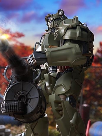 Fallout PLAMATEA Pre-War Military T-60 Power Armor Model Kit & More!