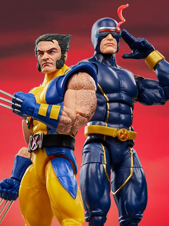 Astonishing X-Men Marvel Legends Cyclops & Wolverine Action Figure Two-Pack