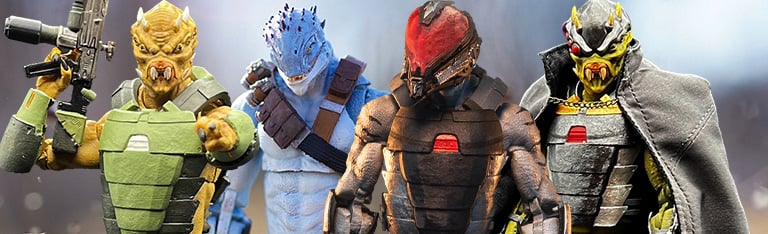 Galactic Valor 1/12 Scale Action Figures