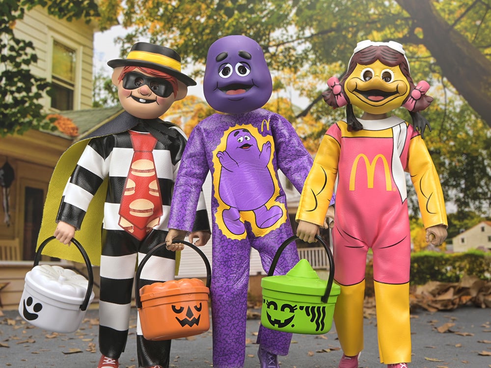 Ben Cooper Costume Kids Collection Set of 3 Clothed Action Figures