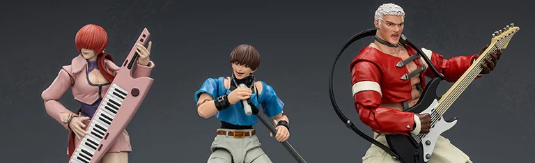 Image of The King of Fighters '98: Ultimate Match 1/18 Scale Action Figures & More!