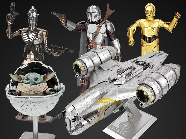 Image of Star Wars Metal Earth Model Kits