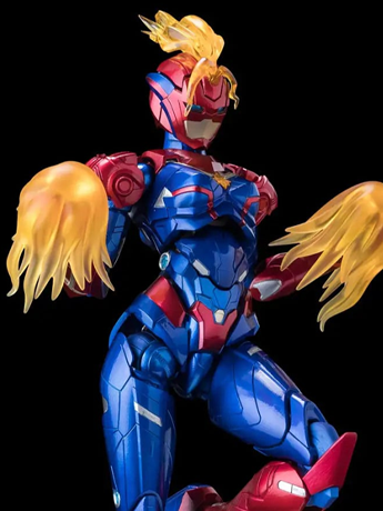 Image of Marvel Fighting Armor Action Figures
