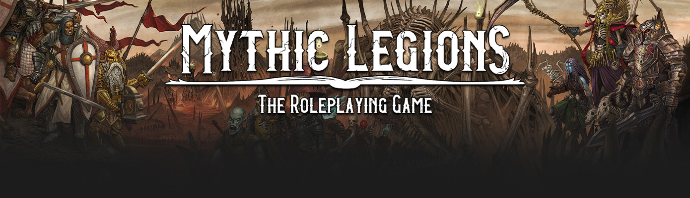 Mythic Legions The Roleplaying Game logo