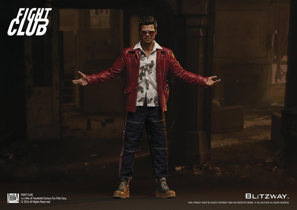 Fight Club 1/6 Scale Tyler Durden Red Jacket Version