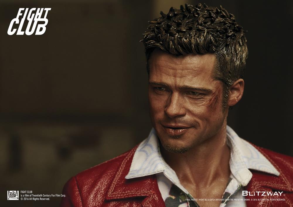 Fight Club 1/6 Scale Tyler Durden Red Jacket Version