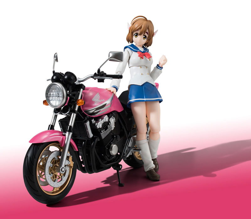 Bakuon!! S.H.Figuarts Sakura Hane & CB400 Super Four