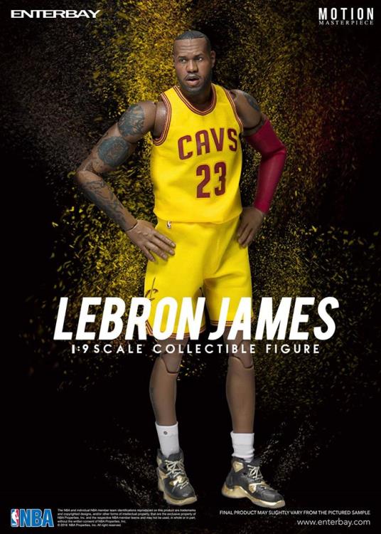 NBA Motion Masterpiece Lebron James 1/9 Scale Figure