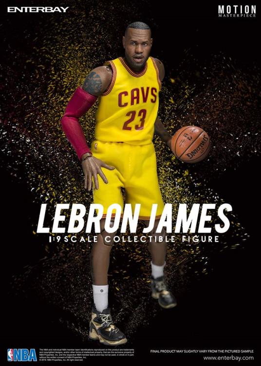 NBA Motion Masterpiece Lebron James 1/9 Scale Figure