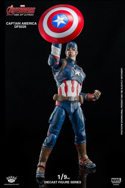 Avengers: Age of Ultron 1/9 Scale Diecast Figure Captain America