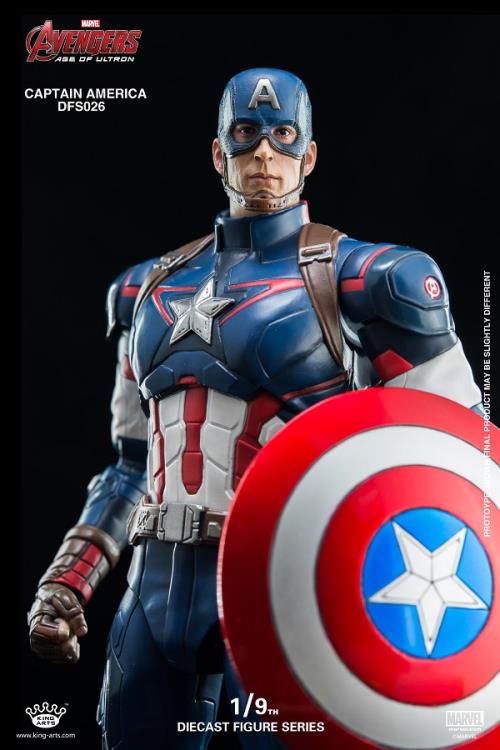 Avengers: Age of Ultron 1/9 Scale Diecast Figure Captain America