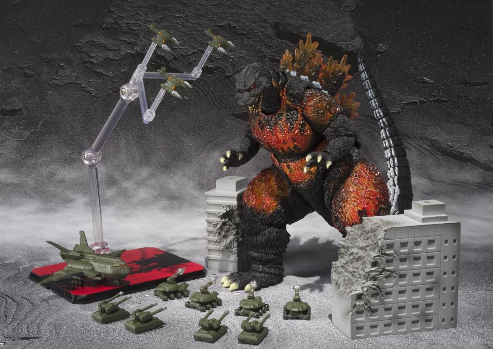 Godzilla S.H.MonsterArts Weapons Effect Tamashii Exclusive