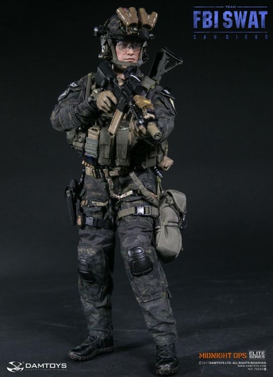 1/6 Scale Elite Series FBI SWAT Team Agent - San Diego (Midnight Ops)