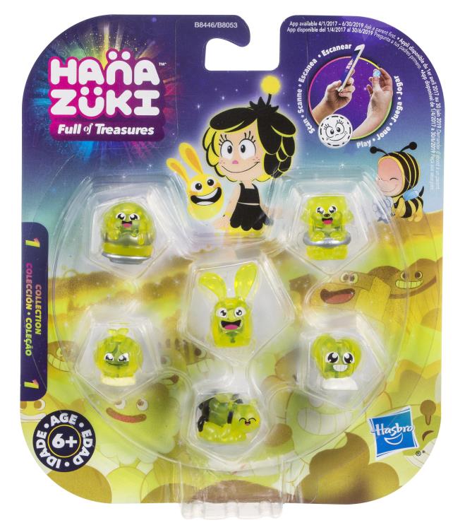 Hanazuki: Full of Treasures Yellow Happy Treasures Six-Pack