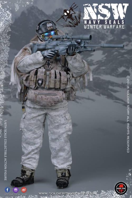 NSW Winter Warfare Marksman 1/6 Scale Figure