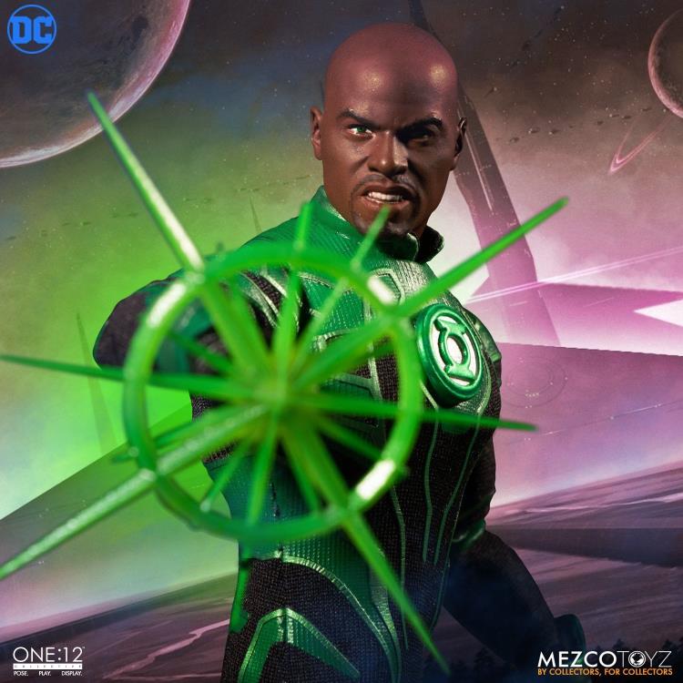 Mezco Green Lantern John Stewart | DC Green Lantern Figure