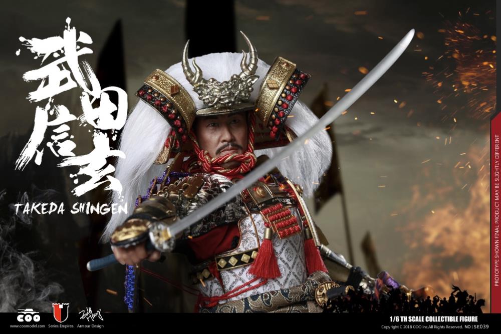 武田信玄　1/6 SERIES of EMPIRES Series of Empires Takeda Shingen A.K.A. Tiger of Kai 1/6 Scale Figure