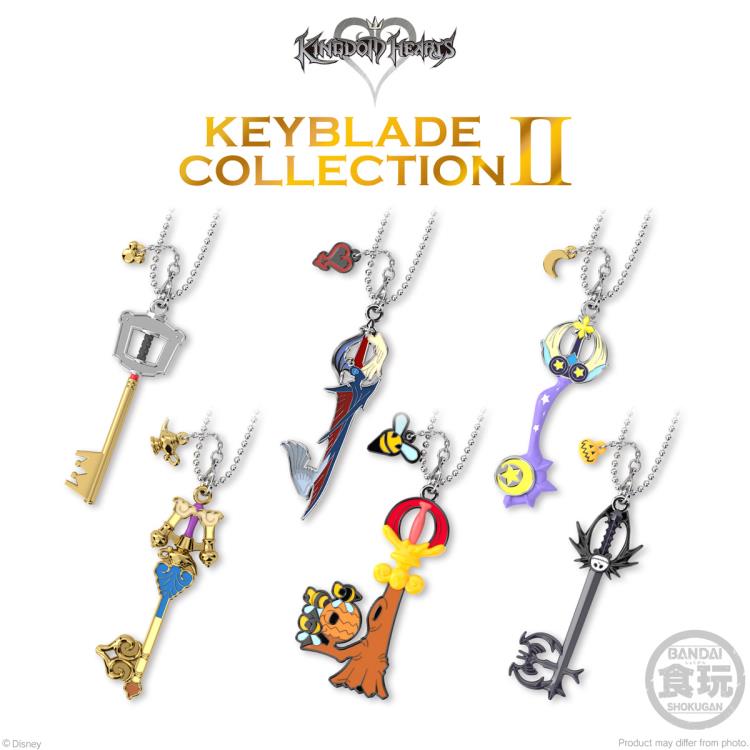 Kingdom Hearts Keyblade Collection Vol. 2 Box of 6 Keychains