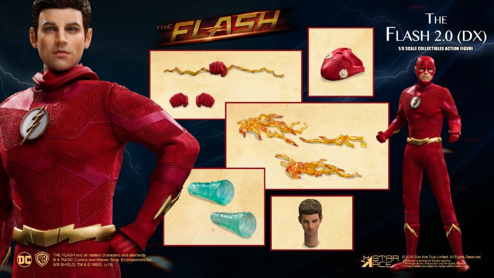 The Flash (TV Series) Real Master Series The Flash 2.0 Deluxe 1/8