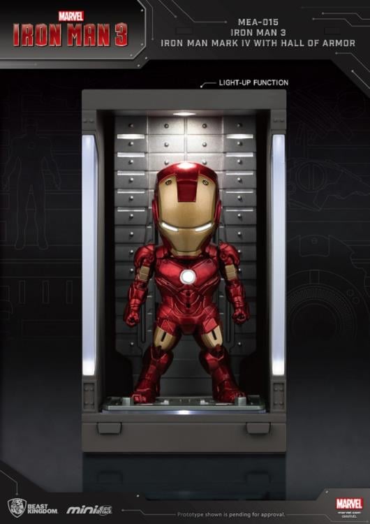 Iron Man 3 Mini Egg Attack MEA-015 Iron Man Mark IV With Hall of