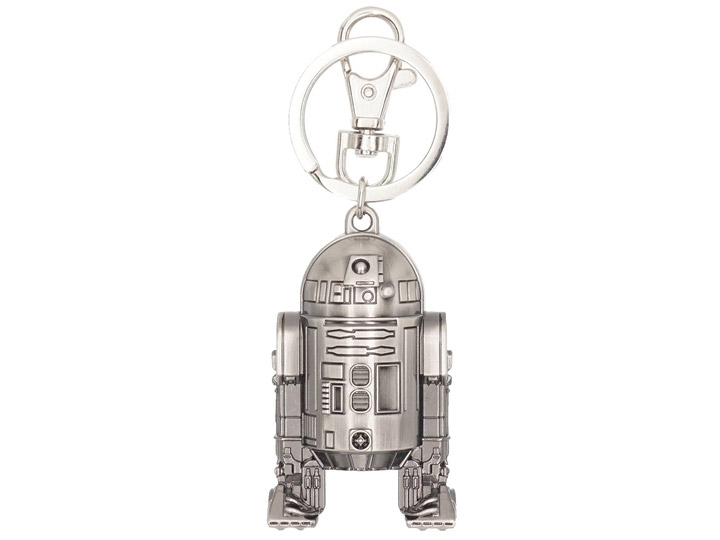 Star Wars R2-D2 Pewter Keychain