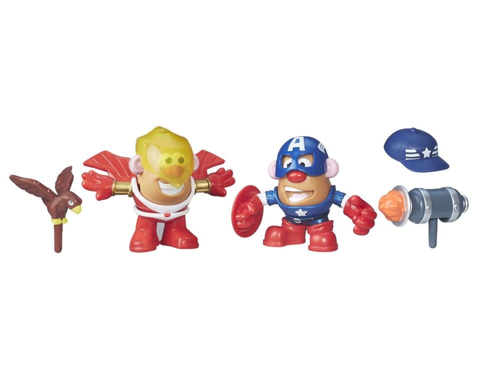 Marvel Mr. Potato Head Mashup Set of 3 Deluxe Two Packs