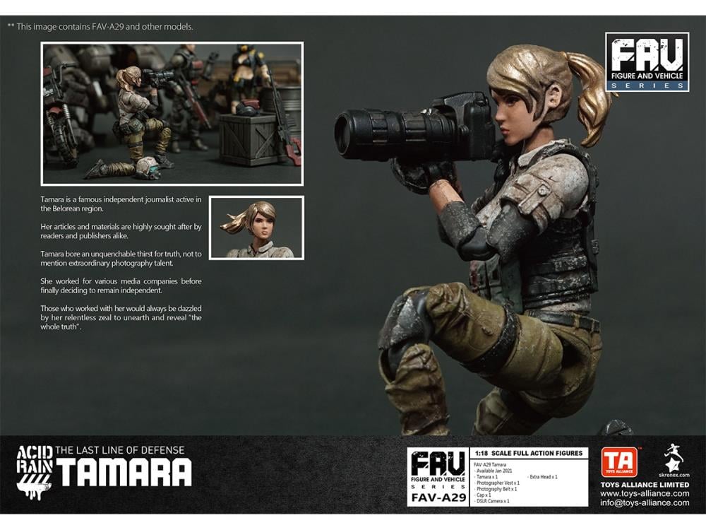 Acid Rain FAV-A29 Tamara Action Figure