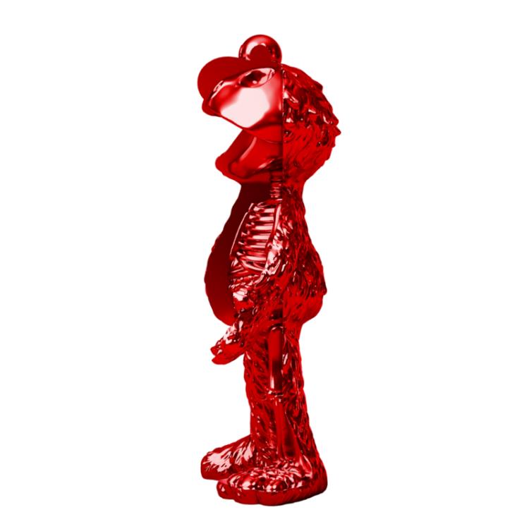 Sesame Street XXRAY Plus Elmo (Red Chrome Edition) Figure