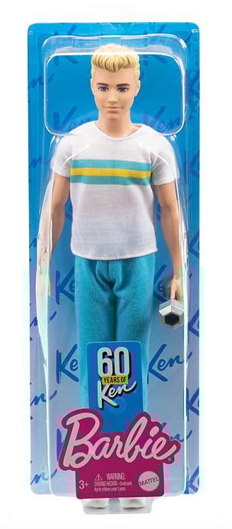 Barbie 60th Anniversary Ken Doll No.2 (Throwback Workout Look)