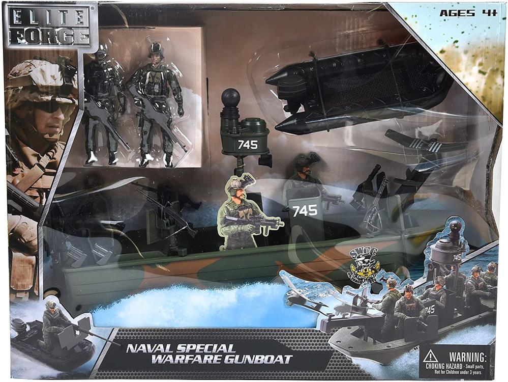 Elite Force Naval Warfare Gunboat 1/18 Scale Vehicle