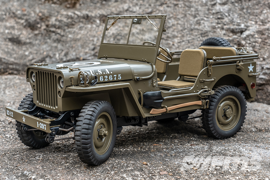 Jeep Willys MB 1/12 Scale R/C Vehicle
