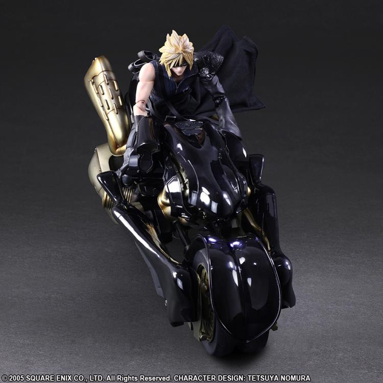 Play Arts Kai: Final Fantasy Cloud Strife & Fenrir Action Figure