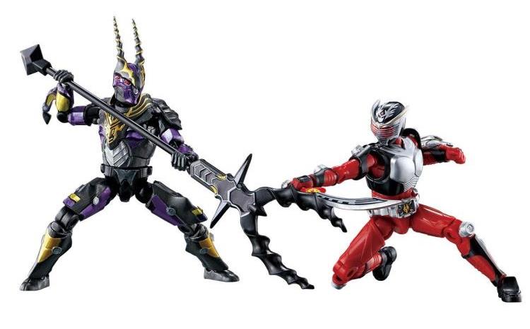 Kamen Rider Ryuki So-Do Chronicle Gold Phoenix & Gigazelle Set