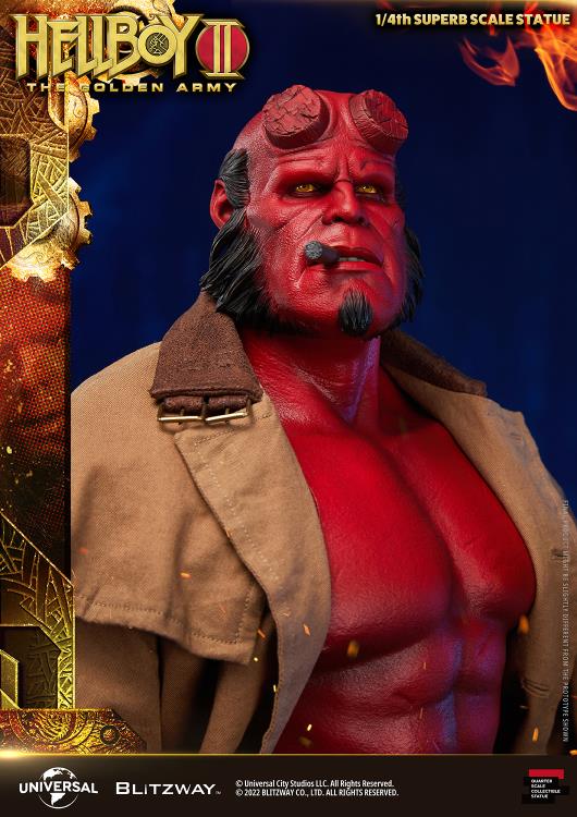 Hellboy II: The Golden Army Hellboy 1/4 Superb Scale Statue